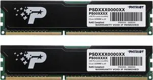 Patriot Signature Line 16GB (2 x 8GB) DDR3 1600 (PC3 12800) Desktop Memory Model PSD316G1600KH Patriot Signature Line 16GB (2 x 8GB) DDR3 1600 (PC3 12800) Desktop Memory Model PSD316G1600KH