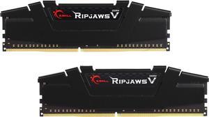 G.SKILL Ripjaws V Series 64GB (2 x 32GB) 288-Pin PC RAM DDR4 3600 (PC4 28800) Desktop Memory Model F4-3600C18D-64GVK
