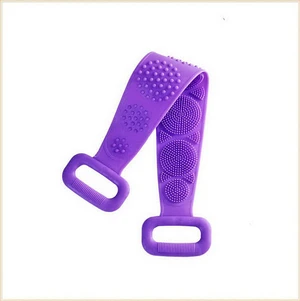 Silicone Bath Towel Rub Brush Pull Back Strip Scrubber Exfoliating Scrub Tool Silicone Bath Towel Rub Brush Pull Back Strip Scrubber Exfoliating Scrub Tool