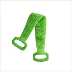 Silicone Bath Towel Rub Brush Pull Back Strip Scrubber Exfoliating Scrub Tool Silicone Bath Towel Rub Brush Pull Back Strip Scrubber Exfoliating Scrub Tool