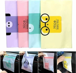 60PCS Easy Stick-On Disposable Car Trash Bag Vomit Bag Storage Self-adhesive 60PCS Easy Stick-On Disposable Car Trash Bag Vomit Bag Storage Self-adhesive