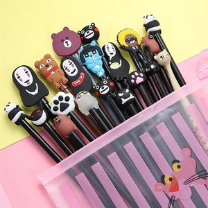 20pcs/lot Cute Office School Accessories 0.5mm Pen Gel Pens + Organizer Bag 20pcs/lot Cute Office School Accessories 0.5mm Pen Gel Pens + Organizer Bag