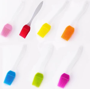 Oil Brush Silicone Baking Pastry Cream For BBQ Basting Kitchen Party(7 Pack) Oil Brush Silicone Baking Pastry Cream For BBQ Basting Kitchen Party(7 Pack)