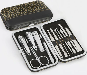 12PCS Pedicure / Manicure Set Nail Clippers Cleaner Cuticle Grooming Kit Case 12PCS Pedicure / Manicure Set Nail Clippers Cleaner Cuticle Grooming Kit Case