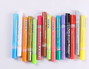 Acrylic Paint Marker Pens Set Pebble, Rock & Stone painting,Scrapbooking,Fabric Acrylic Paint Marker Pens Set Pebble, Rock & Stone painting,Scrapbooking,Fabric