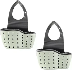 2 Pack Kitchen Organizer Sink Faucet Caddy Basket Cleaning Sponge Holder Soap 2 Pack Kitchen Organizer Sink Faucet Caddy Basket Cleaning Sponge Holder Soap