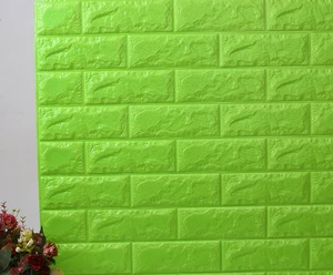 Premium PE Foam 3D Self Adhesive DIY Large Panels Wall Stickers Embossed Brick Premium PE Foam 3D Self Adhesive DIY Large Panels Wall Stickers Embossed Brick
