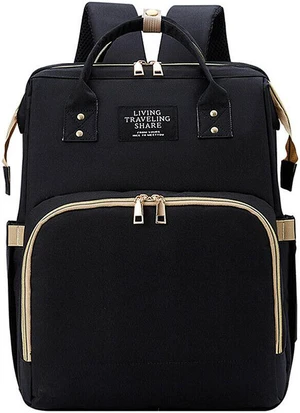 3 in 1 Foldbale Diaper Bag Baby Bed Portable Bassinet Crib Backpack Travel/Sleep(Black) 3 in 1 Foldbale Diaper Bag Baby Bed Portable Bassinet Crib Backpack Travel/Sleep(Black)