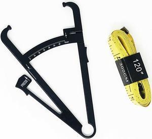 Set of 2 Personal Body Fat Tester Caliper Accurate Measure w/ 120'' Body Tape