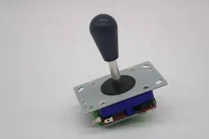 Happ American Competition Style Arcade Joystick BLACK 4/8 Way Elliptical Handle Happ American Competition Style Arcade Joystick BLACK 4/8 Way Elliptical Handle