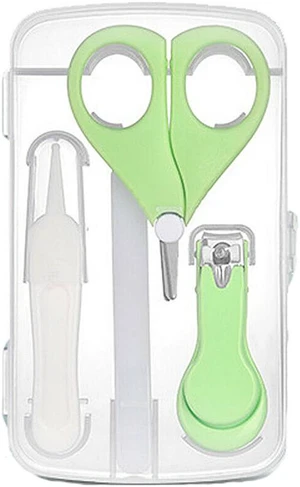 4-in-1 Baby Newborn Grooming Kit Nail Clippers Scissor Nail File Tweezer Set 4-in-1 Baby Newborn Grooming Kit Nail Clippers Scissor Nail File Tweezer Set