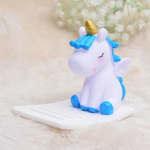 Cute Unicorn Phone Stand Anti slip Car Table Phone Tablet Holder Bracket Cute Unicorn Phone Stand Anti slip Car Table Phone Tablet Holder Bracket
