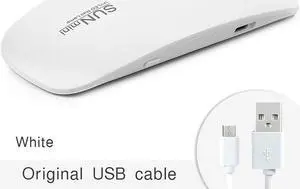 Nails Lamp LED Light Potable Mini UV LED Lamp Nail Dryer Gel Nail Art Tool 6W( 2 Pack)