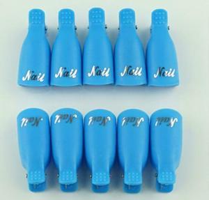 Silicone UV Gel Polish Remover Wraps Soak Off Cap Clip Nail Art Tool(10 Pcs)