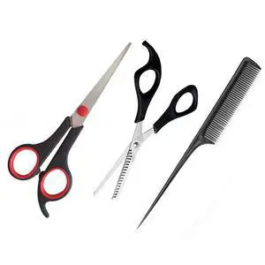 Magik Professional Hair Cutting Scissors Shear Thinning Set Kit + Free Gift Comb Magik Professional Hair Cutting Scissors Shear Thinning Set Kit + Free Gift Comb