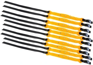 US 10 Pcs Universal Snow Ice Mud Road Anti-Skid Tire Chains Car SUV Truck Pickup US 10 Pcs Universal Snow Ice Mud Road Anti-Skid Tire Chains Car SUV Truck Pickup