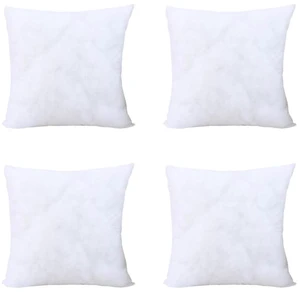 US 4 Pack Throw Pillows Insert Ultra Soft Bed & Couch Sofa Decor US 4 Pack Throw Pillows Insert Ultra Soft Bed & Couch Sofa Decor