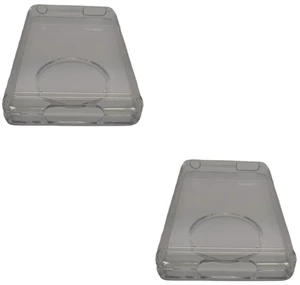 US 2 Pcs Crystal Clear Case Skin Hard Cover Shell For iPod Classic 80GB 120GB US 2 Pcs Crystal Clear Case Skin Hard Cover Shell For iPod Classic 80GB 120GB