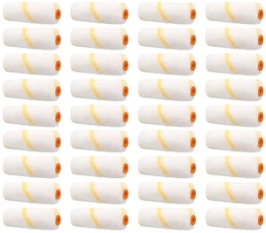 US 36 Pc Mini Paint Roller Covers, Painting Supplies Roller Paint Brush 4" US 36 Pc Mini Paint Roller Covers, Painting Supplies Roller Paint Brush 4"