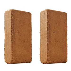 US 2Pc 650G Coco Coir Bricks Coconut Fiber Organic Soil Plant Growing Media US 2Pc 650G Coco Coir Bricks Coconut Fiber Organic Soil Plant Growing Media