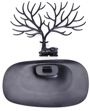 US Jewelry Deer Tree Stand Display Organizer Necklace Ring Earring Holder Rack US Jewelry Deer Tree Stand Display Organizer Necklace Ring Earring Holder Rack