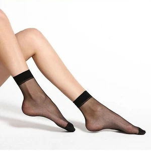 10 Pairs Women Nylon Elastic Short Ankle Sheer Stockings Silk Short Socks USA 10 Pairs Women Nylon Elastic Short Ankle Sheer Stockings Silk Short Socks USA