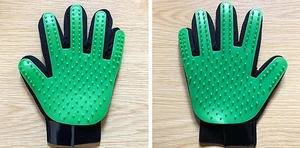 1 Pair Pet Dog Cat Deshedding Brush Grooming Glove Massage Hair Fur Removal US BH-3-bshumaoshoutao 1dui lvse 1 Pair Pet Dog Cat Deshedding Brush Grooming Glove Massage Hair Fur Removal US BH-3-bshumaoshoutao 1dui lvse