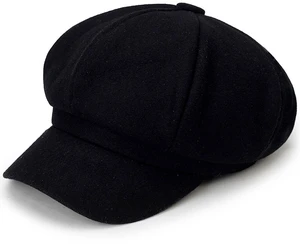 Women's Newsboy Cap Baker Boy Hat Cabbie Beret Flat Cap Warm ArtistVintage Fines BKheBRzuishangceng daiyanhuajiamao heise Women's Newsboy Cap Baker Boy Hat Cabbie Beret Flat Cap Warm ArtistVintage Fines BKheBRzuishangceng daiyanhuajiamao heise