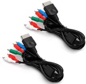 US 2 Pack HD Component AV Cable Cord Hookup Connection For Original Xbox US 2 Pack HD Component AV Cable Cord Hookup Connection For Original Xbox