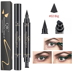 US Winged Eyeliner Stamp Waterproof Long Lasting Liquid Eye Pen Makeup Tool Kit BM-4-ayinzhangyanxianbi 2hao datou US Winged Eyeliner Stamp Waterproof Long Lasting Liquid Eye Pen Makeup Tool Kit BM-4-ayinzhangyanxianbi 2hao datou