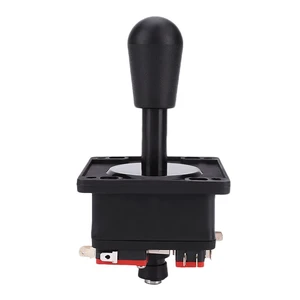 Happ American Competition Style Arcade Joystick BLACK 4/8 Way Elliptical Handle Happ American Competition Style Arcade Joystick BLACK 4/8 Way Elliptical Handle