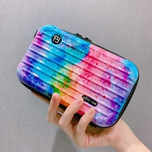 US Women Suitcase Box Shape Crossbody Shoulder Bag Letter Band Travel Carrying BS-4-a xinglidanjianbao wucai US Women Suitcase Box Shape Crossbody Shoulder Bag Letter Band Travel Carrying BS-4-a xinglidanjianbao wucai