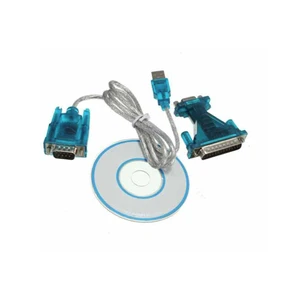 US USB 2.0 To RS232 COM Port 9 Pin Serial DB25 DB9 Adapter Cable Converter US USB 2.0 To RS232 COM Port 9 Pin Serial DB25 DB9 Adapter Cable Converter