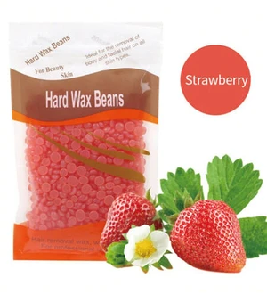 200g Natural Hard Wax Beans Beads for Painless Body Hair Removal Waxing Warmer 200g Natural Hard Wax Beans Beads for Painless Body Hair Removal Waxing Warmer