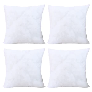 US 4 Pack Throw Pillows Insert Ultra Soft Bed & Couch Sofa Decor US 4 Pack Throw Pillows Insert Ultra Soft Bed & Couch Sofa Decor