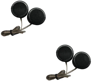 US 2 Pack 600W Super High Frequency Mini Car Dome Tweeters Built-In Crossovers US 2 Pack 600W Super High Frequency Mini Car Dome Tweeters Built-In Crossovers