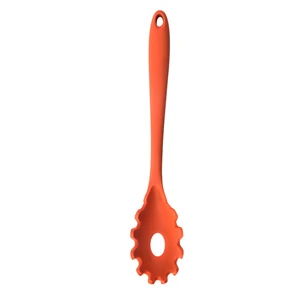 US 1 Pack Silicone Pasta Fork Heat Resistant Noodle Spaghetti Server Spoon US 1 Pack Silicone Pasta Fork Heat Resistant Noodle Spaghetti Server Spoon