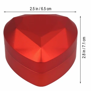 US 1-2 Diamond Ring Box LED Light Velvet Jewelry Gift Wedding Proposal Organizer US 1-2 Diamond Ring Box LED Light Velvet Jewelry Gift Wedding Proposal Organizer