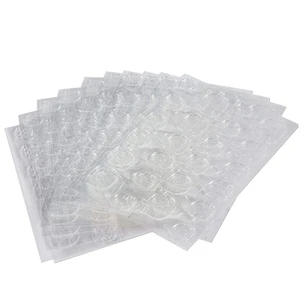 US 10 Sheets Waterproof Jelly Double-Sided Tabs False Nail Tips Glue Sticker US 10 Sheets Waterproof Jelly Double-Sided Tabs False Nail Tips Glue Sticker