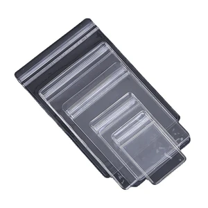 US 100 Pack PVC Clear Jewelry Anti Oxidation Zipper Bags Anti-tarnish Organizers US 100 Pack PVC Clear Jewelry Anti Oxidation Zipper Bags Anti-tarnish Organizers