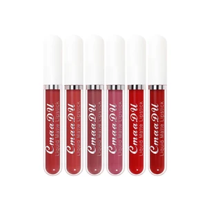 US 6 Pack Set Lipstick Matte Finish Liquid Lip Gloss Long Lasting Waterproof US 6 Pack Set Lipstick Matte Finish Liquid Lip Gloss Long Lasting Waterproof