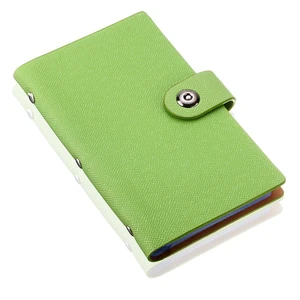 Leather 240/300 Slots Business/ID/Credit Card Holder Organizer, Magnetic Closure Leather 240/300 Slots Business/ID/Credit Card Holder Organizer, Magnetic Closure