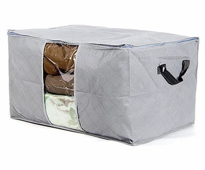 US Anti Dust Large Storage Bag Clothes Quilt Blanket Storage Sort Home Organizer hengbanhuise US Anti Dust Large Storage Bag Clothes Quilt Blanket Storage Sort Home Organizer hengbanhuise