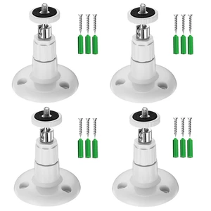 US 4 Camera Wall Mount Holder Stand Adjustable Indoor/Outdoor Security System US 4 Camera Wall Mount Holder Stand Adjustable Indoor/Outdoor Security System