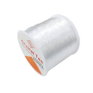 US 1 Roll 328Ft Clear Stretch Elastic Bead Cord Bracelet String Jewelry Making US 1 Roll 328Ft Clear Stretch Elastic Bead Cord Bracelet String Jewelry Making