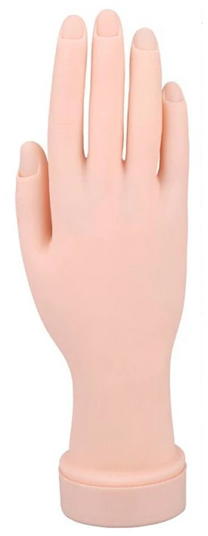 US 1 Pcs Flexible Movable Fake Hand Nails Practice Manicure Practice Mannequin US 1 Pcs Flexible Movable Fake Hand Nails Practice Manicure Practice Mannequin