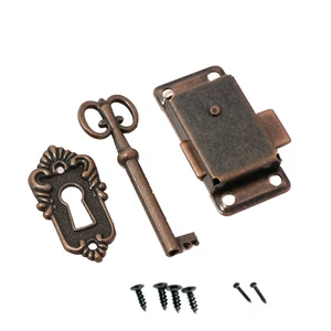 US Furniture Cabinet Door Lock Set with Key Antique Drawer Wardrobe Lock Dec honggu US Furniture Cabinet Door Lock Set with Key Antique Drawer Wardrobe Lock Dec honggu