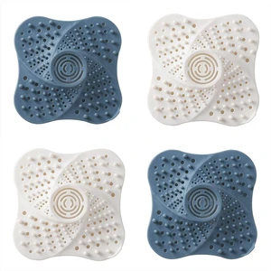 US 4 Pack Bathroom Drain Cover Hair Catcher Drain Strainer Covers Sink Filter US 4 Pack Bathroom Drain Cover Hair Catcher Drain Strainer Covers Sink Filter