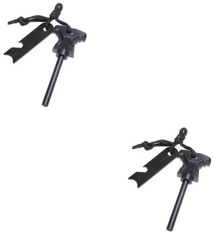 US 2 Pack Waterproof Fire Starter Striker Flint Ferro Rod Survival Camping EDC US 2 Pack Waterproof Fire Starter Striker Flint Ferro Rod Survival Camping EDC