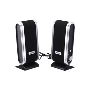 US 1 Pc USB Power Stereo Speaker System 3.5mm Jack For Desktop Laptop Computer US 1 Pc USB Power Stereo Speaker System 3.5mm Jack For Desktop Laptop Computer